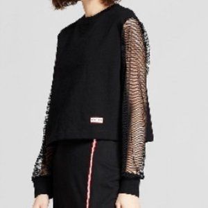 HUNTER for TARGET Women’s Mesh Sleeve Sweatshirt